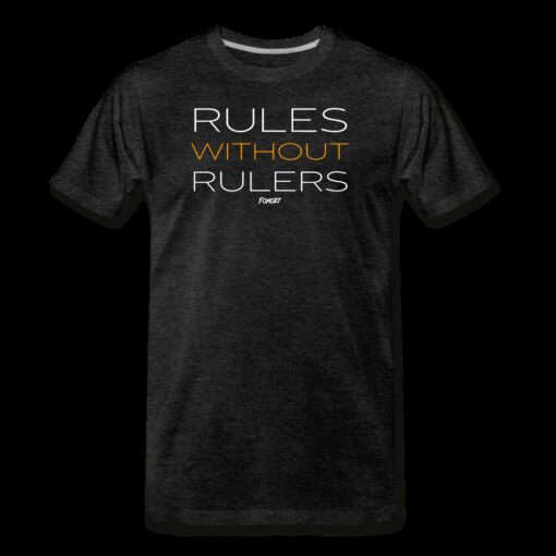 Rules Without Rulers Bitcoin T-Shirt