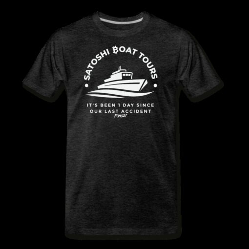 Satoshi Boat Tour Bitcoin T-Shirt