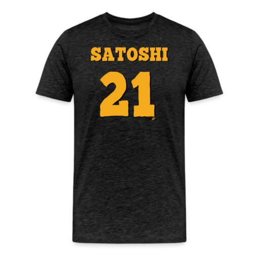 Satoshi Legend 21 Jersey Bitcoin T-Shirt