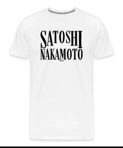 Satoshi Nakamoto Bitcoin T-Shirt