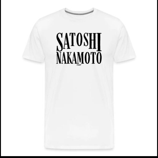 Satoshi Nakamoto Bitcoin T-Shirt