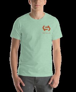 Scilla – Men’s Embroidered Premium T-Shirt 8 Scilla Men's Embroidered Premium T Shirt 8