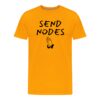Send Nodes Bitcoin T-Shirt
