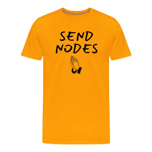 Send Nodes Bitcoin T-Shirt