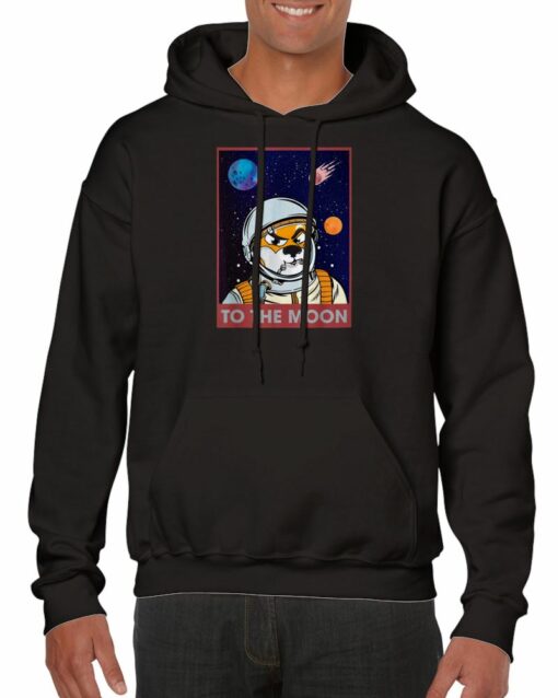 Shiba Inu Astronaut Hoodie
