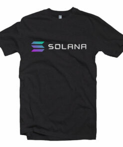 Solana (SOL) Cryptocurrency Symbol T-shirt