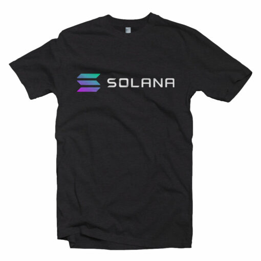 Solana (SOL) Cryptocurrency Symbol T-shirt