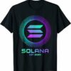 Solana T-Shirt Coin Crypto Logo Blockchain T-Shirt