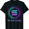 Solana T-Shirt Solana Sol To The Moon T-Shirt