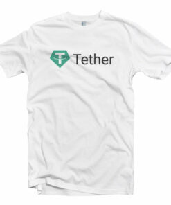 Tether (USDT) Cryptocurrency Symbol T-shirt