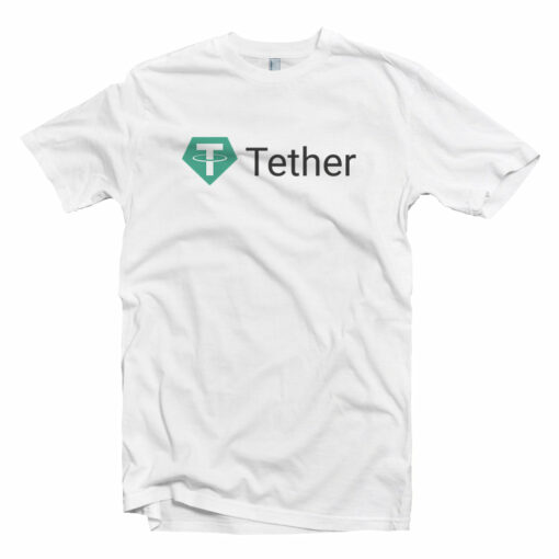 Tether (USDT) Cryptocurrency Symbol T-shirt