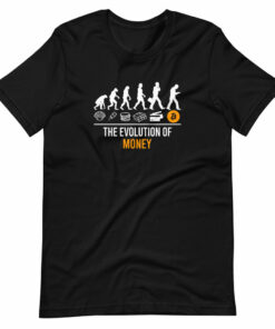 The Evolution Of Money Bitcoin T-Shirt