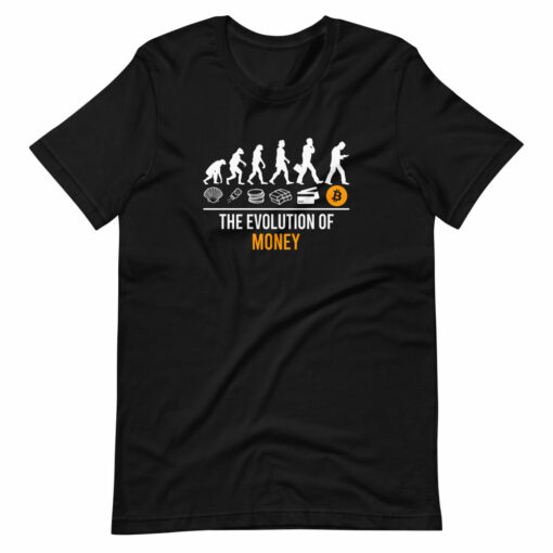 The Evolution Of Money Bitcoin T-Shirt