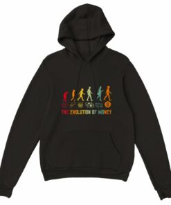 ‘The Evolution of Money’ Bitcoin Hoodie