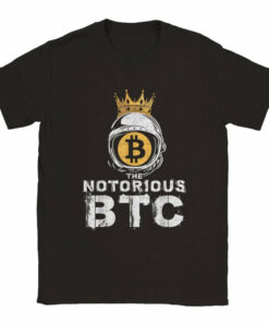 ‘The Notorious BTC’ Bitcoin T-shirt