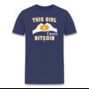 This Girl Loves Bitcoin T-Shirt
