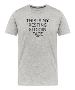 This Is My Resting Bitcoin Face T-Shirt