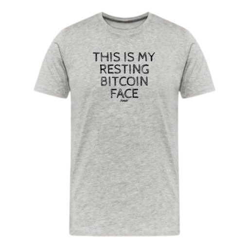 This Is My Resting Bitcoin Face T-Shirt