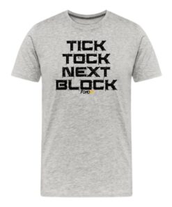 Tick Tock Next Block Bitcoin T-Shirt