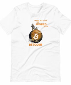 Travel All Over The World With BTC T-Shirt