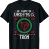 Tron T-Shirt All I Want For Christmas Is Tron Coin