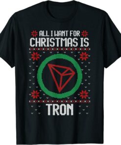 Tron T-Shirt All I Want For Christmas Is Tron Coin