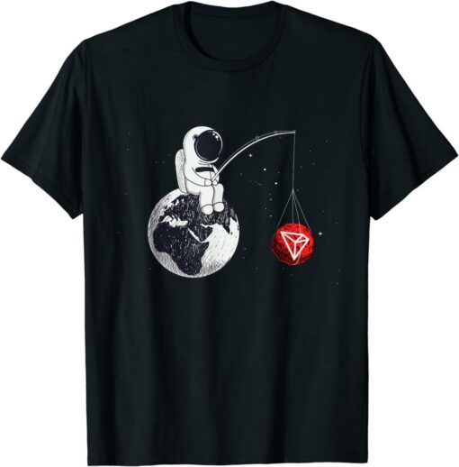 Tron T-Shirt Cryptocurrency Talk To The Moon Trx Space