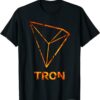 Tron T-Shirt Official Logo Trx Cryptocurrency Coin