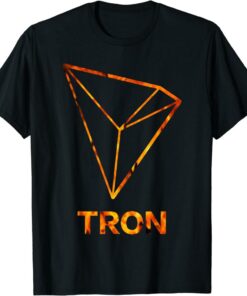 Tron T-Shirt Official Logo Trx Cryptocurrency Coin