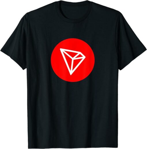 Tron T-Shirt Token Cryptocurrency Crypto Trader Gift Red Trx