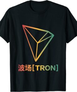 Tron T-Shirt Trx Cryptocurrency Coin Blockchain Logo