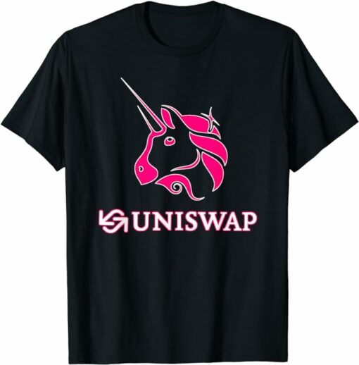 Uniswap T-Shirt UNI Crypto Currency Digital Coin T-Shirt