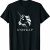 Uniswap T-Shirt Unicorn Token Blockchain T-Shirt