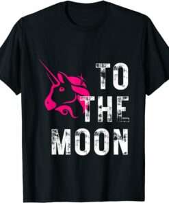 Uniswap T-Shirt Uniswap Coin To The Moon Uni Crypto T-Shirt