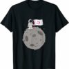 Uniswap T-Shirt Uniswap Token Moon Flag T-Shirt