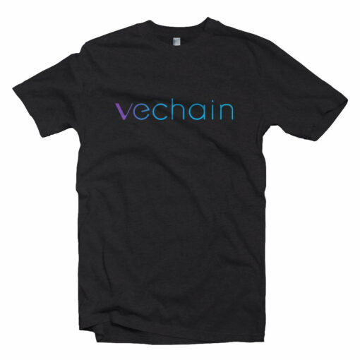 Vechain VET Cryptocurrency Logo T-shirt