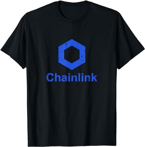 Wanchain T-shirt Chainlink Blockchain Distressed