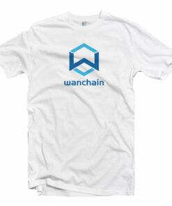 Wanchain vertical logo t-shirt