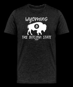 Wyoming The Bitcoin State T-Shirt