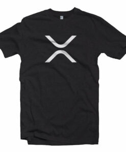 XRP (Ripple) Cryptocurrency Symbol T-shirt