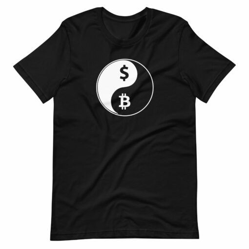 Yin Yang Bitcoin T-Shirt