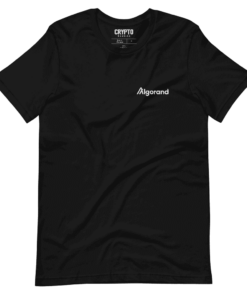 Algorand Small Logo Black T-Shirt Algorand Small Logo Black T-Shirt