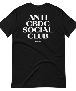 Anti CBDC Social Club T-Shirt