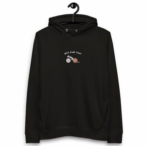 BTC POW Tour Embroidered Women’s Organic Pullover Hoodie