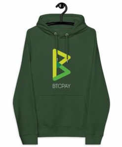 BTC Pay Server Women’s Eco Raglan Hoodie