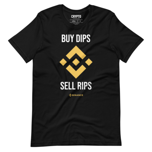 Binance x Buy Dips Sell Rips T-Shirt