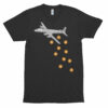 Bitcoin Airplane Bomber BTC Crypto Shirt Short sleeve soft t-shirt