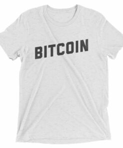 Bitcoin BTC Script Logo Shirt Short sleeve t-shirt