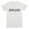 Bitcoin BTC Simple Logo American Apparel Shirt Short sleeve soft t-shirt