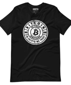 Bitcoin Be Your Own Bank T-Shirt 2 Bitcoin Be Your Own Bank T Shirt 3